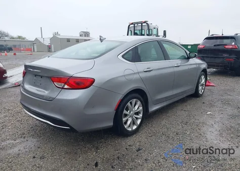 2015 Chrysler 200 C из США, поврежденный, VIN 1C3CCCCB6FN742566